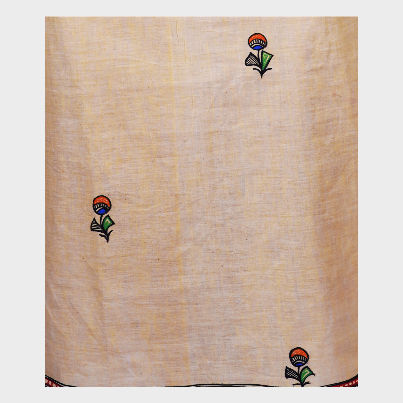 Buy Madhubani Pure Cotton Kurta Material for Women online | Buy Online  Indian Authentic Madhubani Saree | Handpainted Designer Sarees | Kurtis |  Bags | Paintings